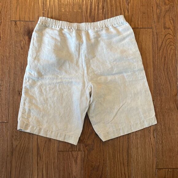 J.Jill taupe linen pull on short side xs - Picture 8 of 8